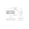 4 x 3 SMD LED Orange Marker Light with Bracket
