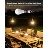 Ouyulong Battery Operated Wall Sconces Set of 2, Wireless Rechargeable