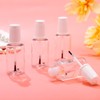 Irenare 20 Pcs 20ml Refillable Empty Nail Polish Bottles Plastic