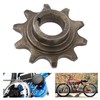 Headerbs 10T Sprocket Gear, Front Wheel Sprocket 10T Teeth Iron