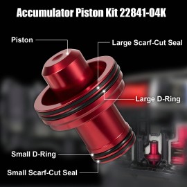 Deargooday 42RE 46RE 47RH 48RE A618 Anodized Billet Accumulator Piston Kit 22841-04K