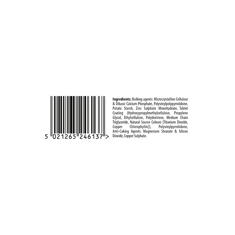 Vitabiotics ultra zinc 15mg with Copper 60 Tablets by Ultra