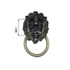 bnafes 4 Pack Cabinet Knobs Pulls Lion Head Ring Pulls