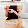 Cute Cartoon Puppy Selfie Stick Tripod 26.4 Inch Extendable Handheld