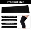 ElevateTech Knee Brace Undersleeve, Knee Sleeves for Men Non-Slip Breathable