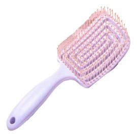 Cepillo De Cadello1 Pieza Peine De Laca Elástica De Unicolor Morado