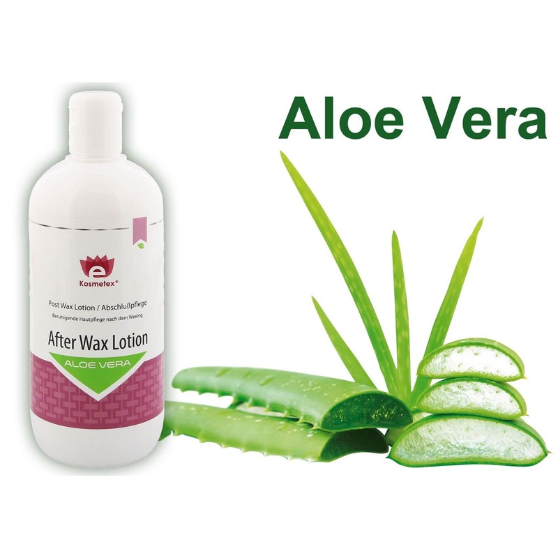 Kosmetex Aloe Vera Soothing/After Wax Lotion, After Waxing, Post Depilazion,