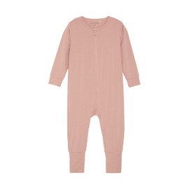 MINYMO Unisex Baby Sleepsuit Made of Super Soft Bamboo Viscose, pink