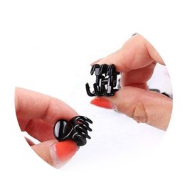 BHARATGAURAV 30pcs black mini claw clips hair braids for kids baby girls & woman's
