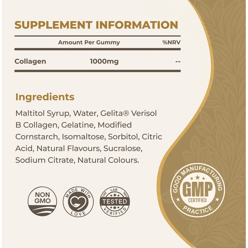 Lurelle Collagen Gummies for Women – 1000mg Collagen per Gummy