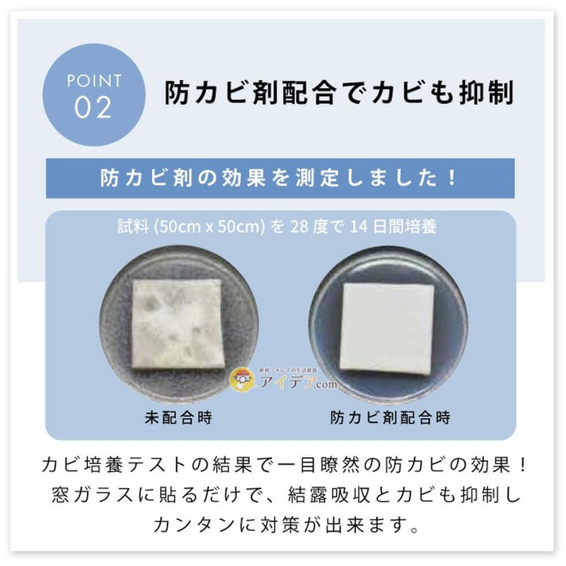 Cogitt Made in Japan, Condensation Countermeasures, Just Stick it on