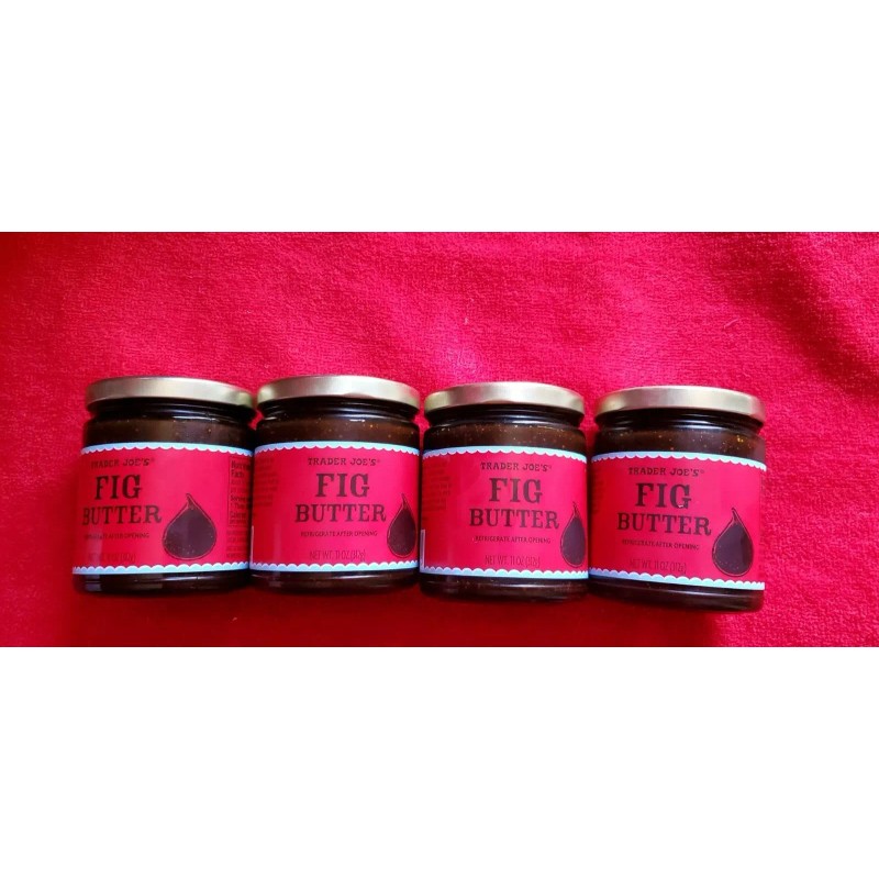 Trader Joe's 4 PACKS TRADER JOE'S FIG BUTTER /11 OZ
