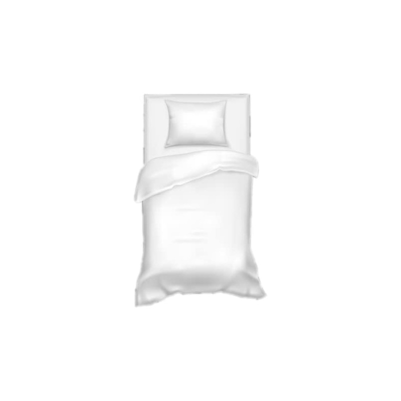 Hotel Bed Linen White 135 x 200 cm Linon 100%