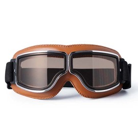 Wayocfei Motorcycle Goggles, Motorcycle Goggles, Protective Glasses, Mountain Climbing, Flexible, Wide View, UV Protection, Windproof, Dustproof, Shockproof, Fog, Compatible with Glasses, Sunglasses,