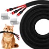 Cord Protectors from Pets No Chew, 20ft-1/4inch Dog Cat Proof