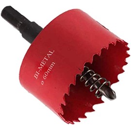 60mm Hole Saw Cutter M42 Bi-Metal Hole Saw Drill Bit for Wood Plastic Aluminum