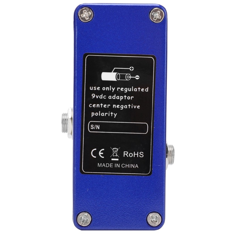 Guitar Effect Knob Control Adjustable Booster Pedal with DIP Switch