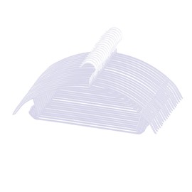 ShgHzz Hangers, Clothers Hangers, Hangers 20 Pack, Coat Hangers, Heavyduty, Non Slip Slimline, Suit Jacket T Shirt Hangers, Gold Hooks, Space Saving Hanger (White)