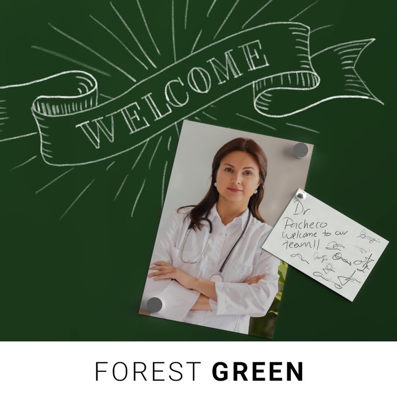Magnetize-It! Magnetic Chalkboard Paint (Water Based) – Forest Green Deco