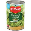Del Monte Chopped Spinach 13.5oz Can (Pack of 6)