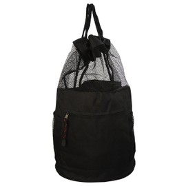 Ensign Peak Polyester with Nylon Mesh Drawstring Backpack