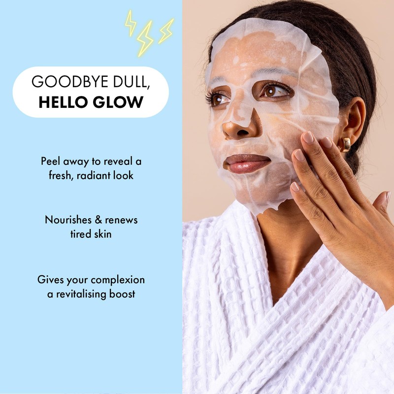 7th Heaven Hyaluronic Acid Nutriactive Moisturising Sheet Mask Enriched with