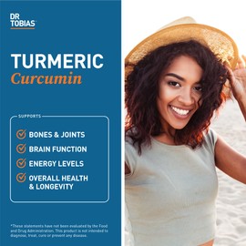 Dr. Tobias Dr. Tobias Colon 14 Day Cleanse and Turmeric Curcumin Supplement Support Overall Health, Gut Cleanse Detox, Joint Support for Men & Women with Cascara Sagrada, Psyllium Husk & Extra Strength Curcumin