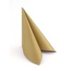 APARTina 50 Serviettes Gold Coloured 33 x 33 cm Fabric-Like