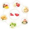 Daiilg 5pcs Stainless Steel Blades for Electric Potato Vegetable Fruit