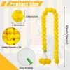 TWITTOOLS 5 PCS Marigold Garland for Decoration 5 feet Long