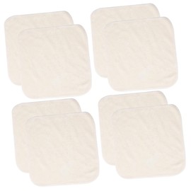 FOMIYES 4sets Bamboo Face Towels Reusable Exfoliating Face Cloths Large Washcloths for Daily Use Skin Care 2pcs*4