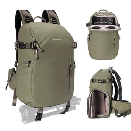Besnfoto Camera Backpack Waterproof Bag Professional Travel Photography Bag Large for DSLR SLR Mirrorless Camera with Tripod Holder and Laptop Compartment Compatible with Canon/Nikon/Sony