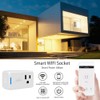 Jinvoo Zigbee Smart Plug, Wireless Mini Plug, Alexa Socket, Smart