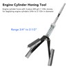 Engine Cylinder Hone Tool Deglazer with 3 Piece 1 1/8in