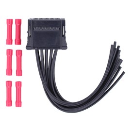 Heater Blower Resistor Plug Wiring Harness Blower Regulator Resistor Cable Heater Fan Wiring Interior Fan Wiring Repair Kit for Clio 2 Megane 2 Grand Scenic 2 Mode Twingo 2 Wind