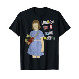 Sheena is a Punk Rocker - A Girl and her Chainsaw T-Shirt