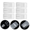 Mipcase 20 Sets Transparent Lock Hinge Clear Gate Lock Hasp