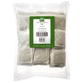 Monterey Bay Herb Co. Senna Tea | 200 Tea Bags | Mediterranean Region | Fresh Aroma | Helps with Digestion