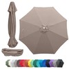 Formosa Covers - 9ft Market Patio Umbrella Replacement Canopy -