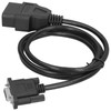 Cable de Diagnóstico del Conector Adaptador,16PIN OBD2 a RS232 DB9
