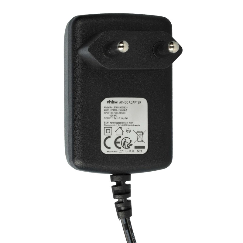 vhbw 1 x Power Supply Compatible with Soehnle Professional 9220,