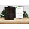 RNKVERLAG Grace 46217 Elegant Certificate Folder Carbon Black with Two