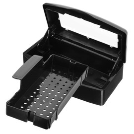 Ipetboom Nail Clipper Sterilizer Tray Durable Manicure Box with Automatic Lift Cover for Nail Salons and Nail Art at Home