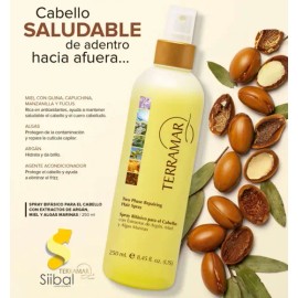 Set Shampoo, Oleo 3 En 1 Mascarilla Bifásico Terramar 4 Pzs