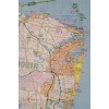Southern New Jersey Road Map by Franklin Maps