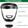 YABOYUGO 2 Pack Super Protective Face Shield, Anti-Full Face Protection,