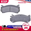 EXPPOWER Rear Ceramic Brake Pad w/Hardware for Chevy GMC Avalanche