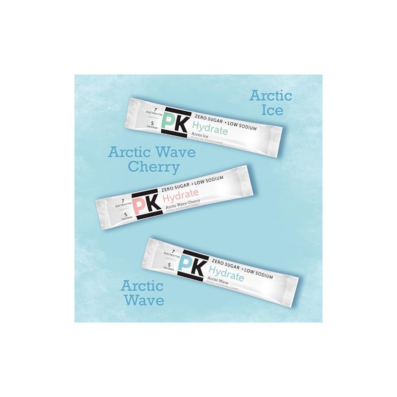 Pure Kick Arctic hydration Variety pack Singles to Go Powdered