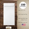 100 Catalog Envelopes, 6 1/2" x 13", Open End, Sturdy