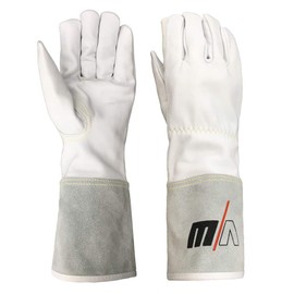 Welding Gloves – Long Work Gloves – Leather – Heat Resistant – One Size VECTOR WELDING
